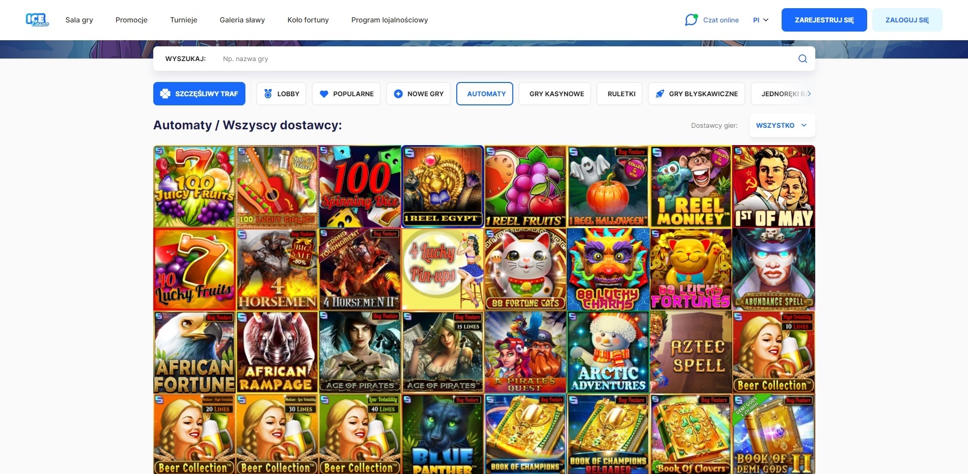 Ice Casino Online Recenzja Opinie Bonusy